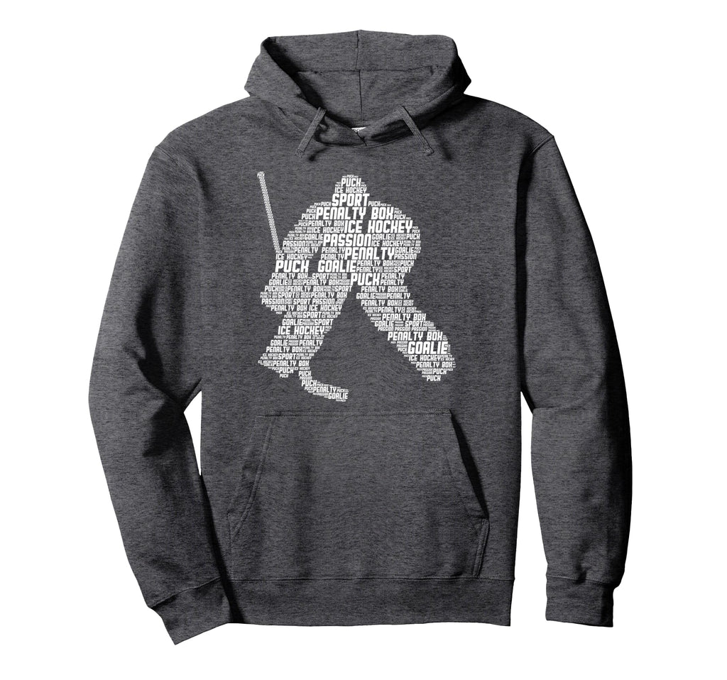 Ice Hockey Goalkeeper Ice Hockey Player Hoodie - Fun Novelty Design Unisex