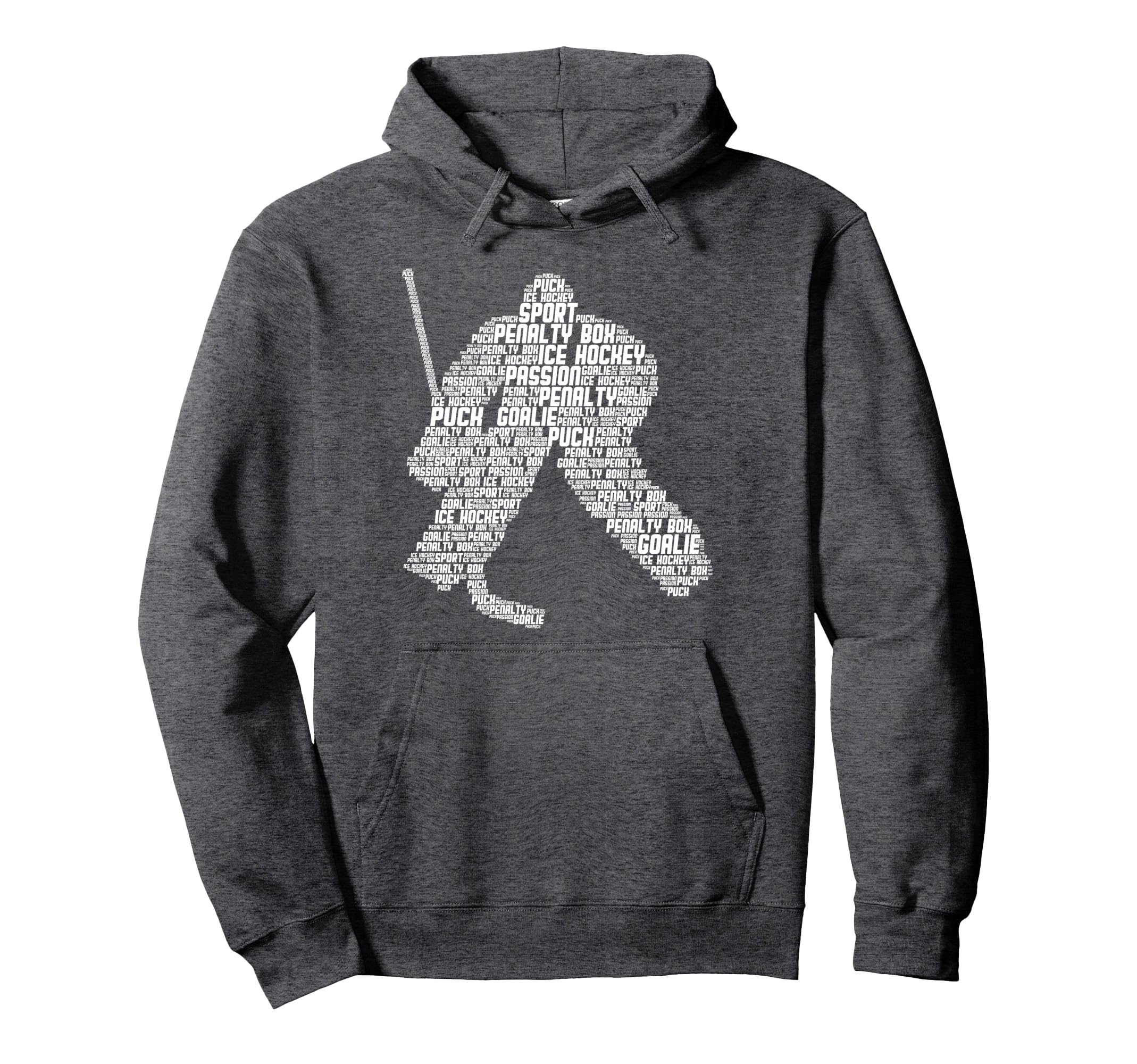 Ice Hockey Goalkeeper Ice Hockey Player Hoodie - Fun Novelty Design Unisex