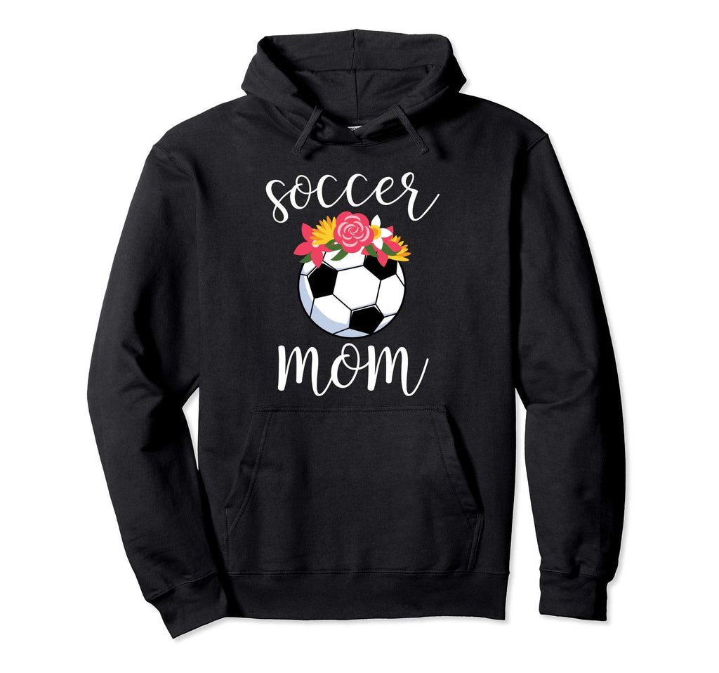 Proud Soccer Mom Floral Flower Hoodie - Aesthetic Graphic Men Women