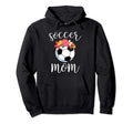 Proud Soccer Mom Floral Flower Hoodie - Aesthetic Graphic Men Women