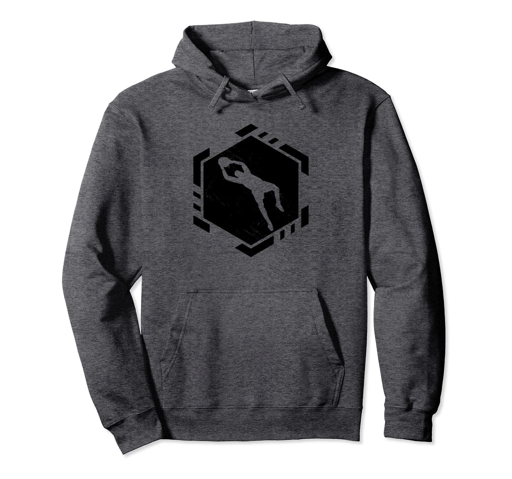 Goalkeeper Footballer Goalkeeper Hoodie - Unique Graphic for Adults