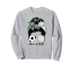Soccer Mom Dance Mom Both Mom Sweatshirt - Casual Everyday Wear Unisex