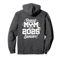 Class 2025 Senior Year Soccer Mom Senior 2025 Hoodie - Graphic Print Unisex