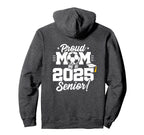 Class 2025 Senior Year Soccer Mom Senior 2025 Hoodie - Graphic Print Unisex