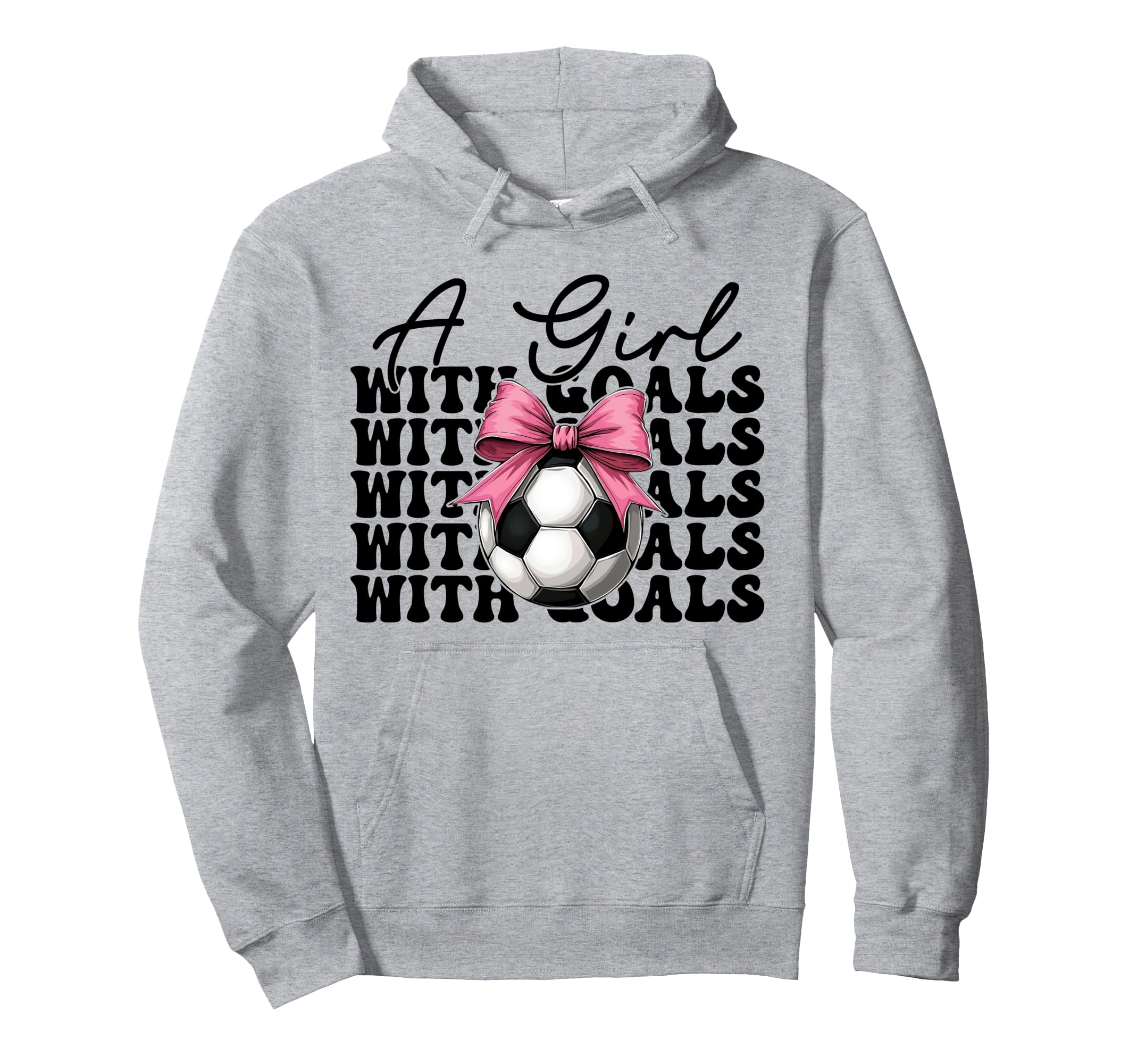 Soccer Soccer Mom Mothers Day Goals Hoodie - Graphic Print Unisex