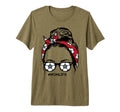 Soccer Bandana Sunglasses Mom Life T-Shirt - Novelty Apparel Men Women