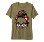 Soccer Bandana Sunglasses Mom Life T-Shirt - Novelty Apparel Men Women