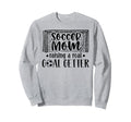 Soccer Mom Soccer Player Mother Sweatshirt - Unique Graphic Men Women