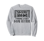 Soccer Mom Soccer Player Mother Sweatshirt - Unique Graphic Men Women