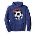 10Th Birthday 10 Years Old Soccer Player Hoodie - Unique Graphic Unisex