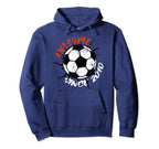 10Th Birthday 10 Years Old Soccer Player Hoodie - Unique Graphic Unisex