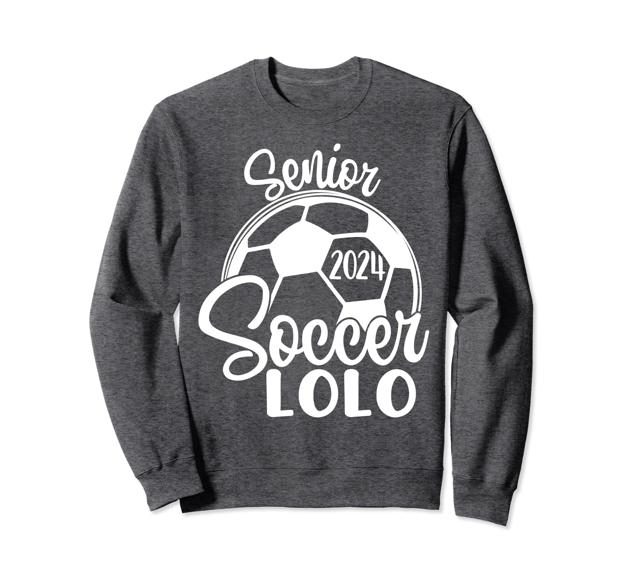 Senior Soccer Lolo 2024 Class Sweatshirt - Streetwear Style for Adults