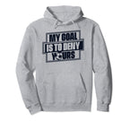 My Goal Is To Deny Yours Futbol Fu Ball Hoodie - Streetwear Style Unisex