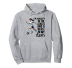 Im Beauty Streets Soccer Daughter Hoodie - Casual Everyday Wear Unisex