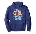 Funny Soccer Art Teens Soccer Lovers Hoodie - Minimalist Print for Adults