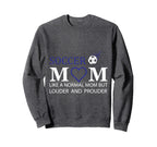Soccer Mom Like Normal Mom But Sweatshirt - Unique Graphic Men Women