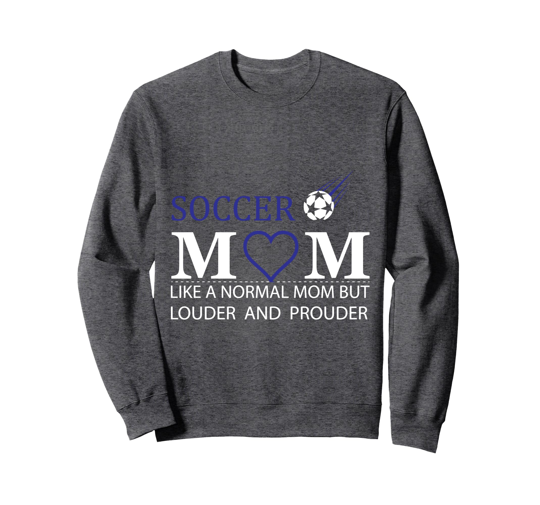 Soccer Mom Like Normal Mom But Sweatshirt - Unique Graphic Men Women