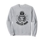 Soccer Mom Skeletton Halloween Sweatshirt - Aesthetic Graphic Unisex
