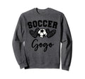 Soccer Gogo Matching Family Soccer Sweatshirt - Casual Everyday Wear Unisex