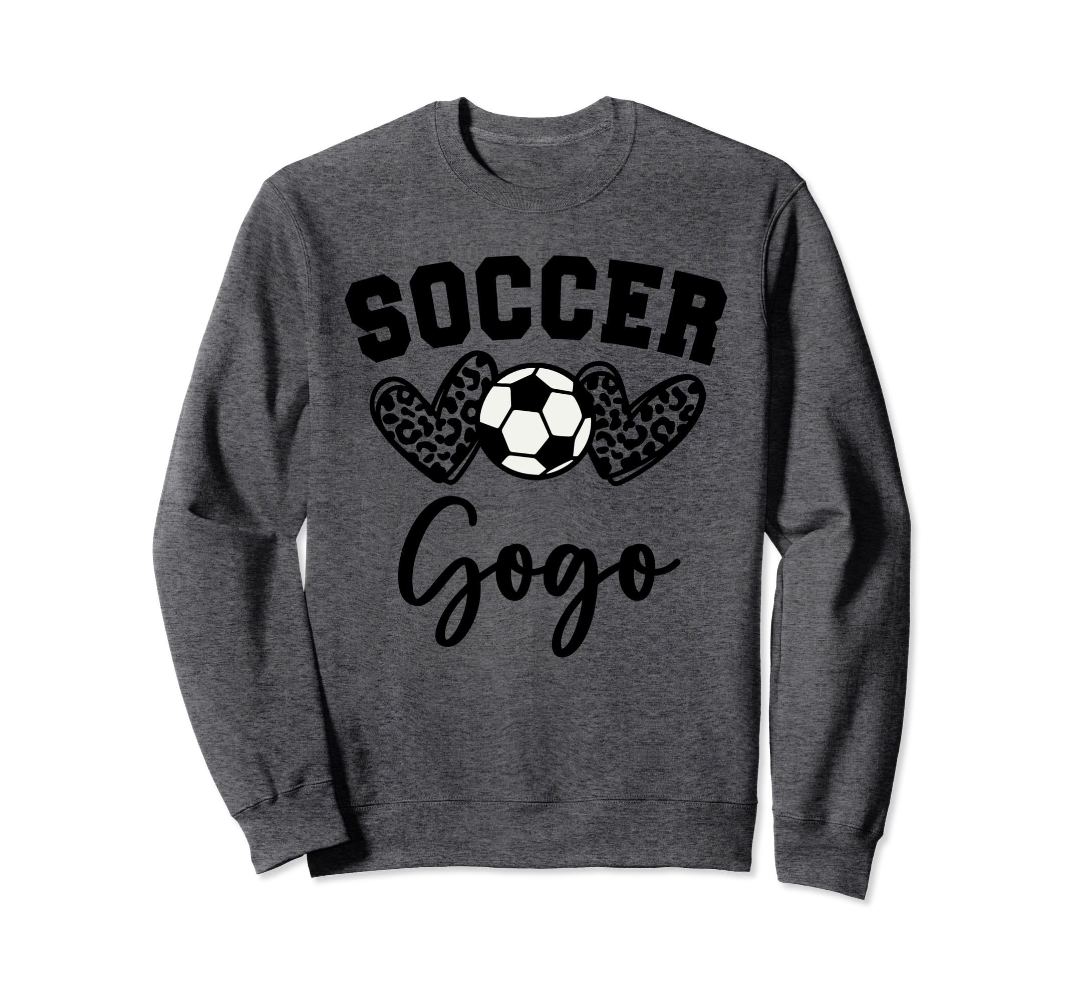 Soccer Gogo Matching Family Soccer Sweatshirt - Casual Everyday Wear Unisex