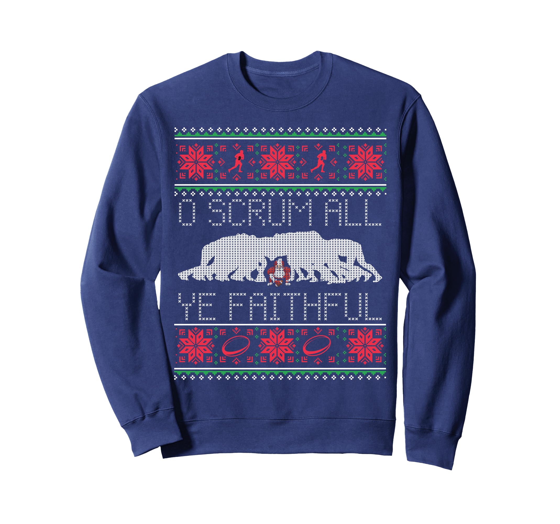 Funny Football Rugby Ugly Sweatshirt - Streetwear Style Unisex