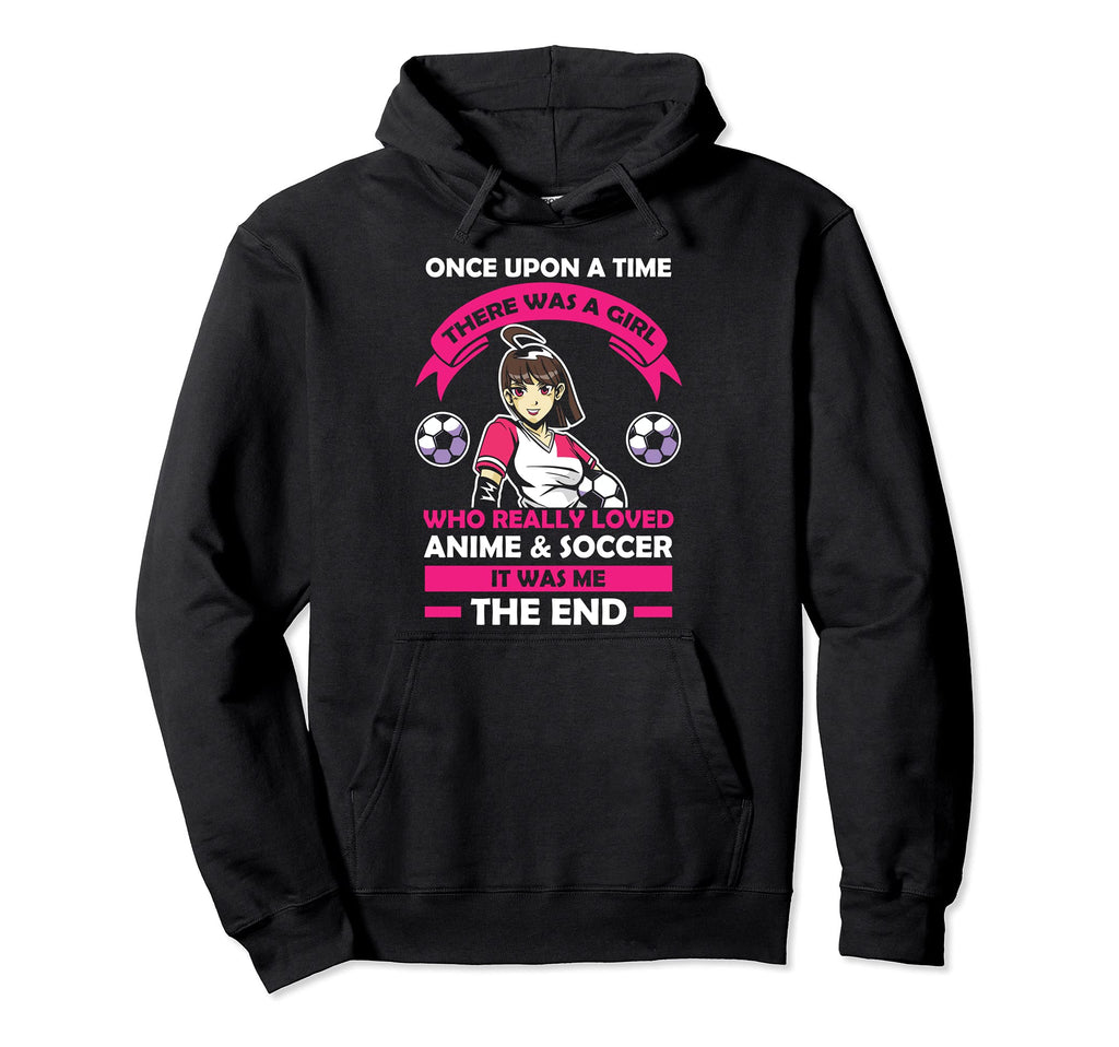 Who Really Loved Anime Soccer Anime Hoodie - Trendy Graphic for Adults