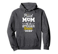 Proud Mom Soccer Senior 2026 Graduation Hoodie - Trendy Graphic Men Women