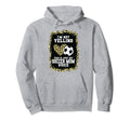 My Soccer Mom Voice Heart Soccer Mom Hoodie - Aesthetic Graphic Unisex