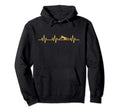 Soccer Player Goalie Lifeline Heartbeat Hoodie - Streetwear Style Unisex