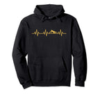 Soccer Player Goalie Lifeline Heartbeat Hoodie - Streetwear Style Unisex