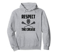 Respect Crease Lacrosse Goalie Hoodie - Casual Everyday Wear for Adults