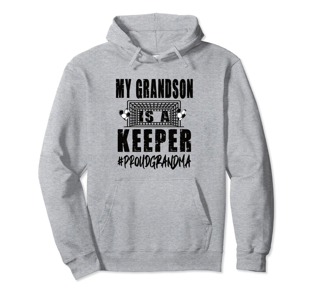 My Grandson Is Keeper Soccer Goalkeeper Hoodie - Custom Art Print Unisex