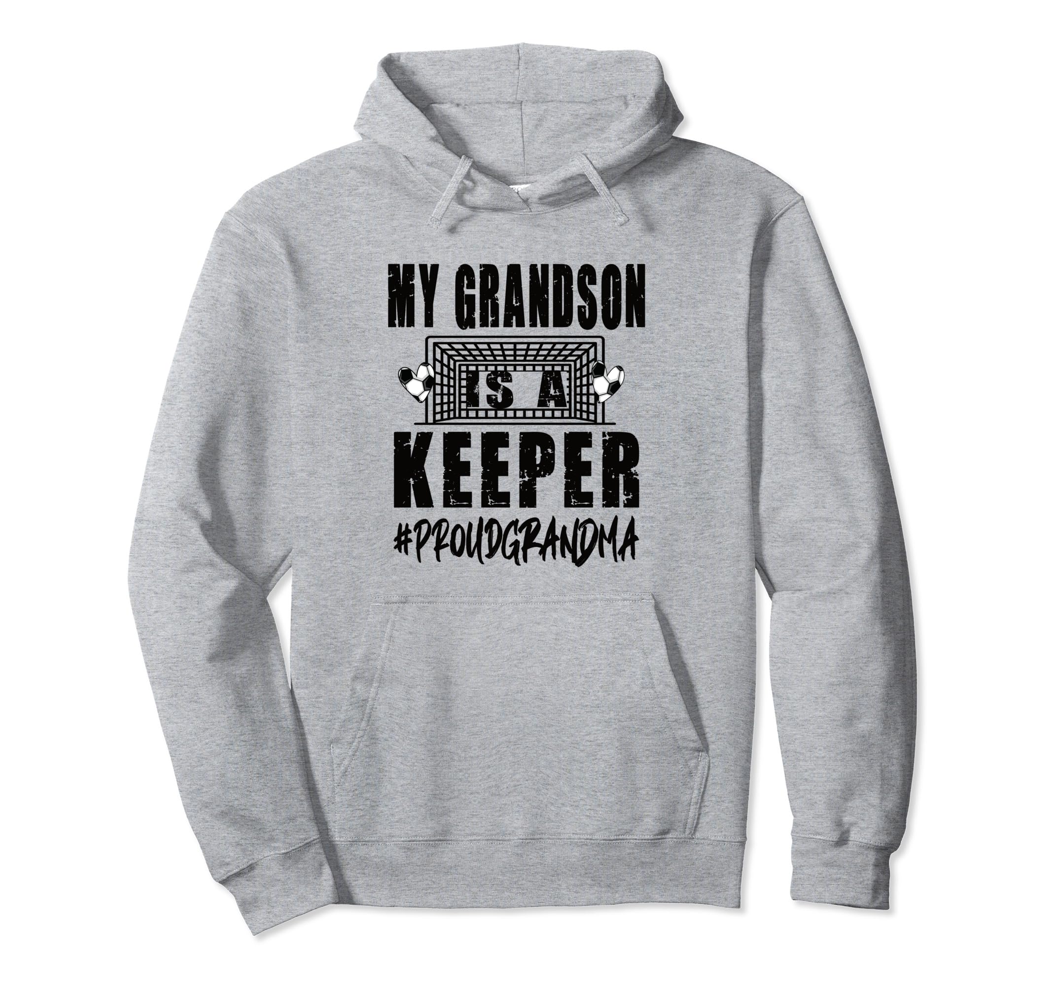 My Grandson Is Keeper Soccer Goalkeeper Hoodie - Custom Art Print Unisex