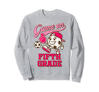 Soccer Soccer Player Back To Sweatshirt - Casual Everyday Wear Unisex