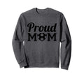 Proud Mom Soccer Player Sweatshirt - Graphic Print Unisex