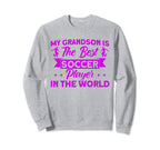 Soccer Grandma Family Matching Team Sweatshirt - Novelty Apparel Unisex