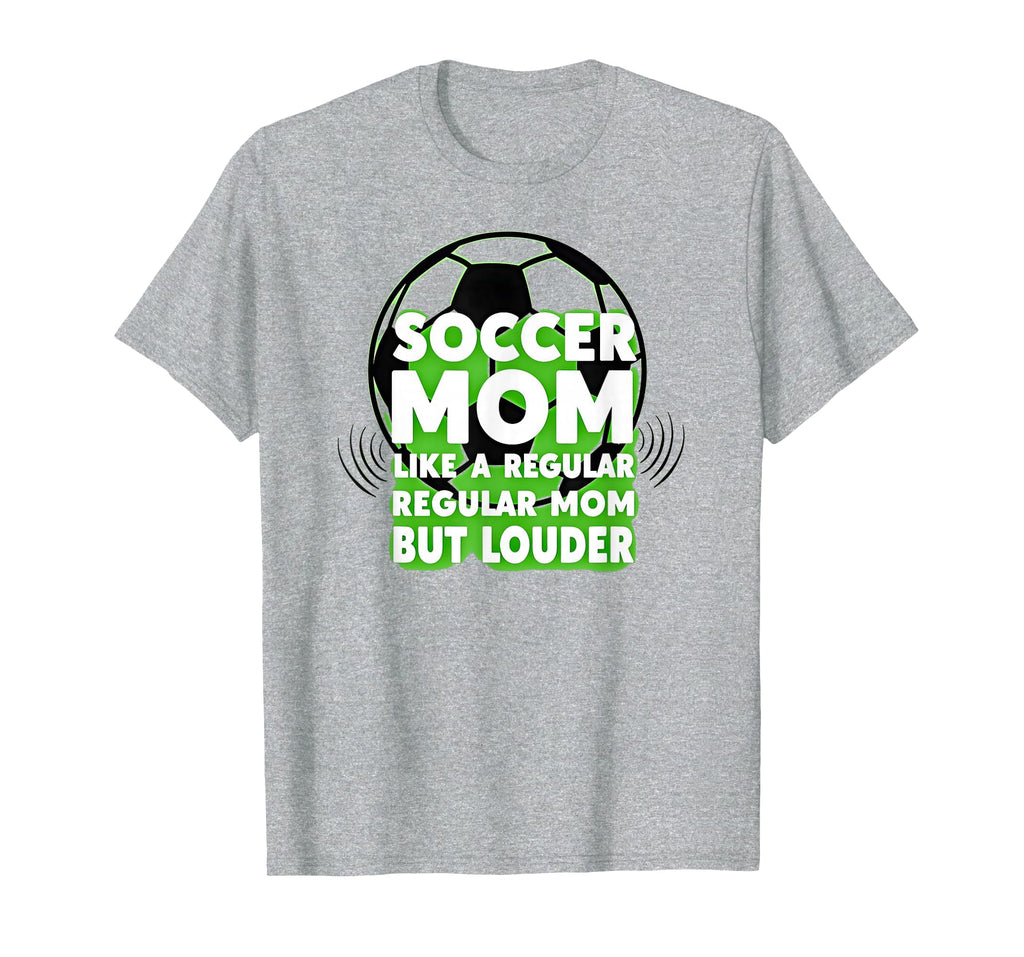 Soccer Mom Like Regular Mom But Sweatshirt - Aesthetic Graphic Unisex