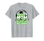 Soccer Mom Like Regular Mom But Sweatshirt - Aesthetic Graphic Unisex