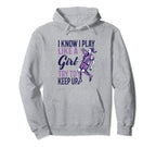 I Know I Play Like Soccer Player Hoodie - Custom Art Print Unisex