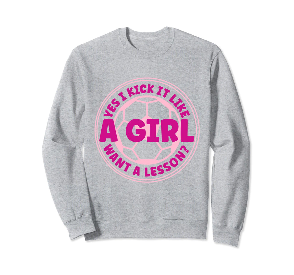 Soccer Soccer Player Soccer Sweatshirt - Novelty Apparel for Adults