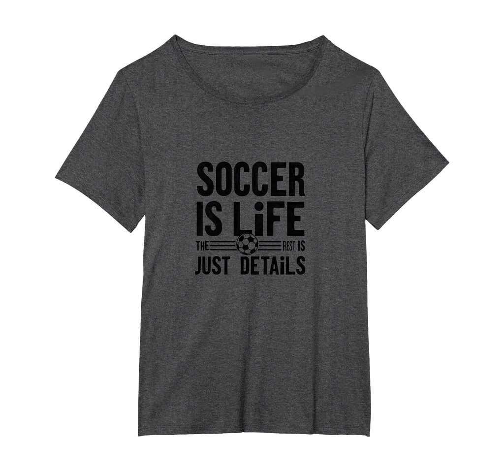 Soccer Is Life Soccer Dads Sporty T-Shirt - Fun Novelty Design for Adults