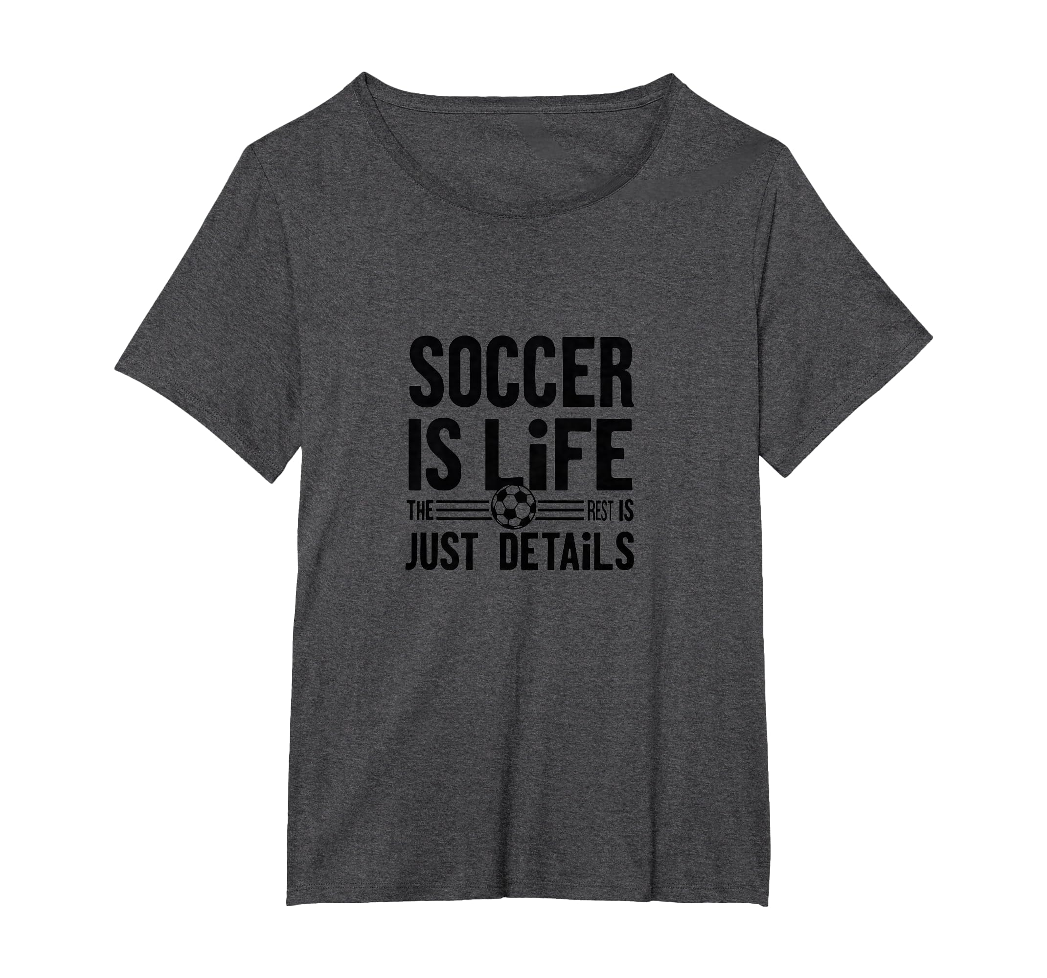 Soccer Is Life Soccer Dads Sporty T-Shirt - Fun Novelty Design for Adults