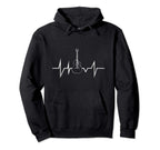 Heartbeat Guitar Hoodie - Casual Everyday Wear Unisex