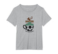 Soccer Mom Soccer And Coffee Kick Sweatshirt - Minimalist Print Men Women