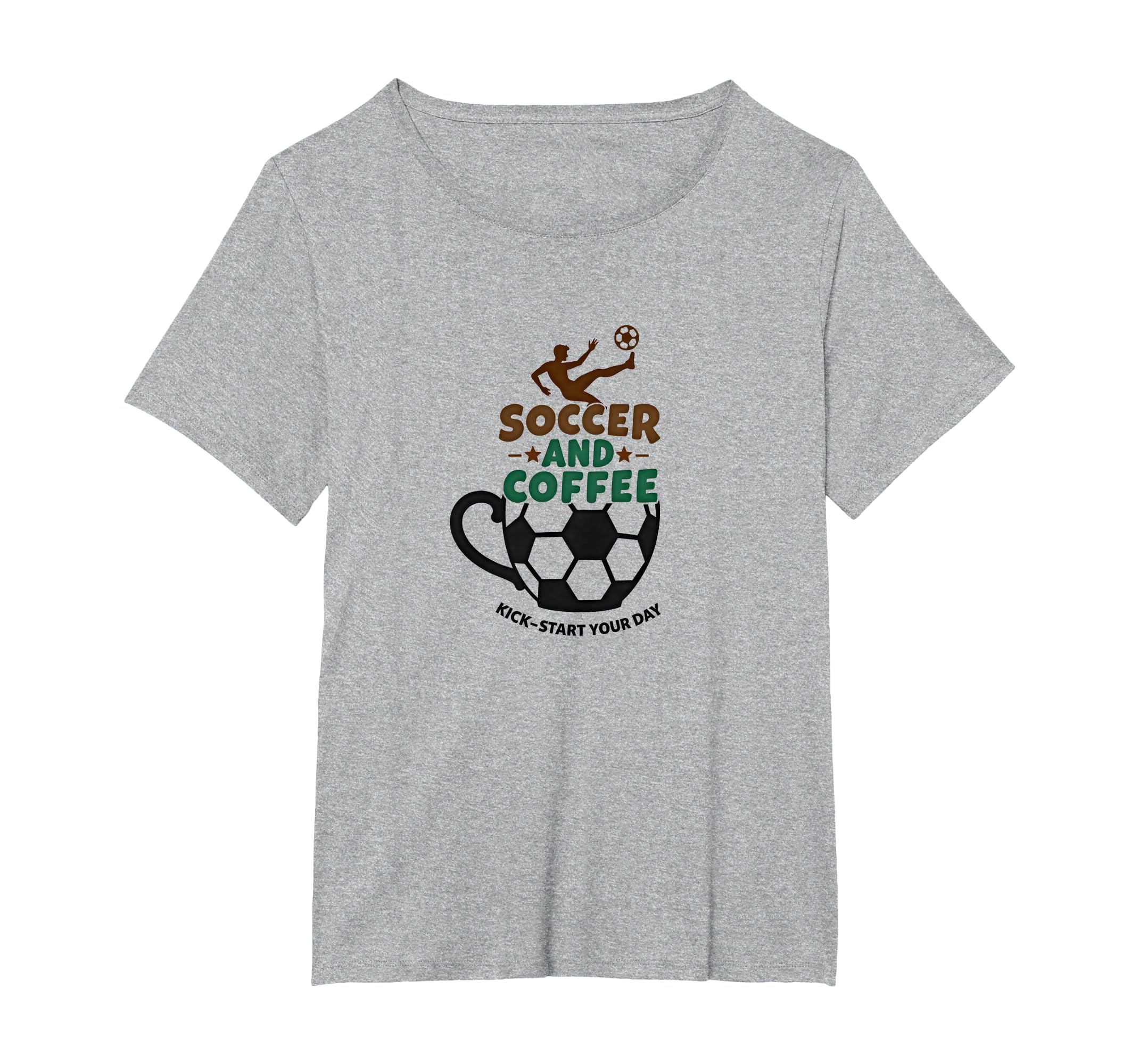 Soccer Mom Soccer And Coffee Kick Sweatshirt - Minimalist Print Men Women