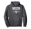 Soccer Mom Leopard Funny Soccer Mom Hoodie - Unique Graphic Men Women
