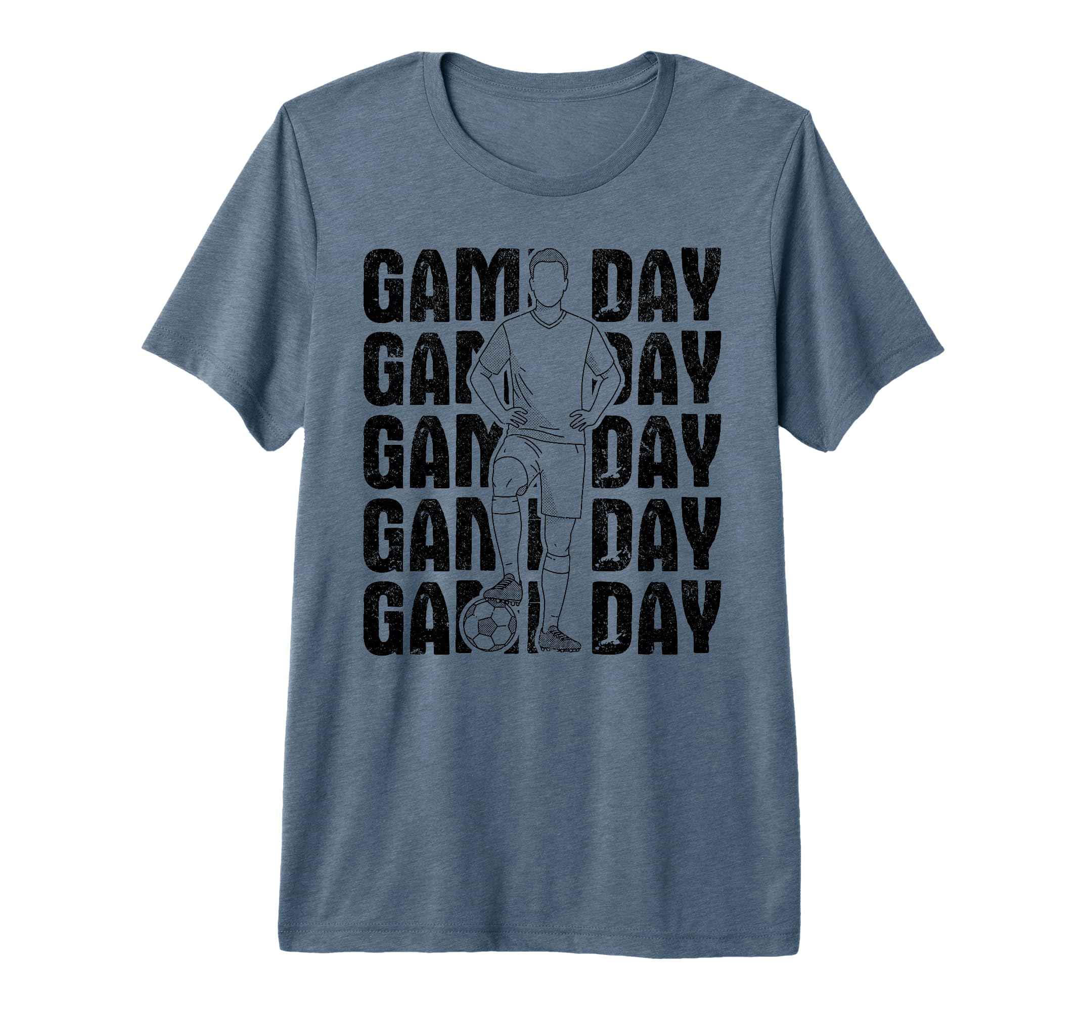 Game Day Soccer Soccer Mom Soccer Dad T-Shirt - Unique Graphic for Adults