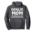 Soccer Goalie Keeper Mom Funny Soccer Hoodie - Custom Art Print for Adults