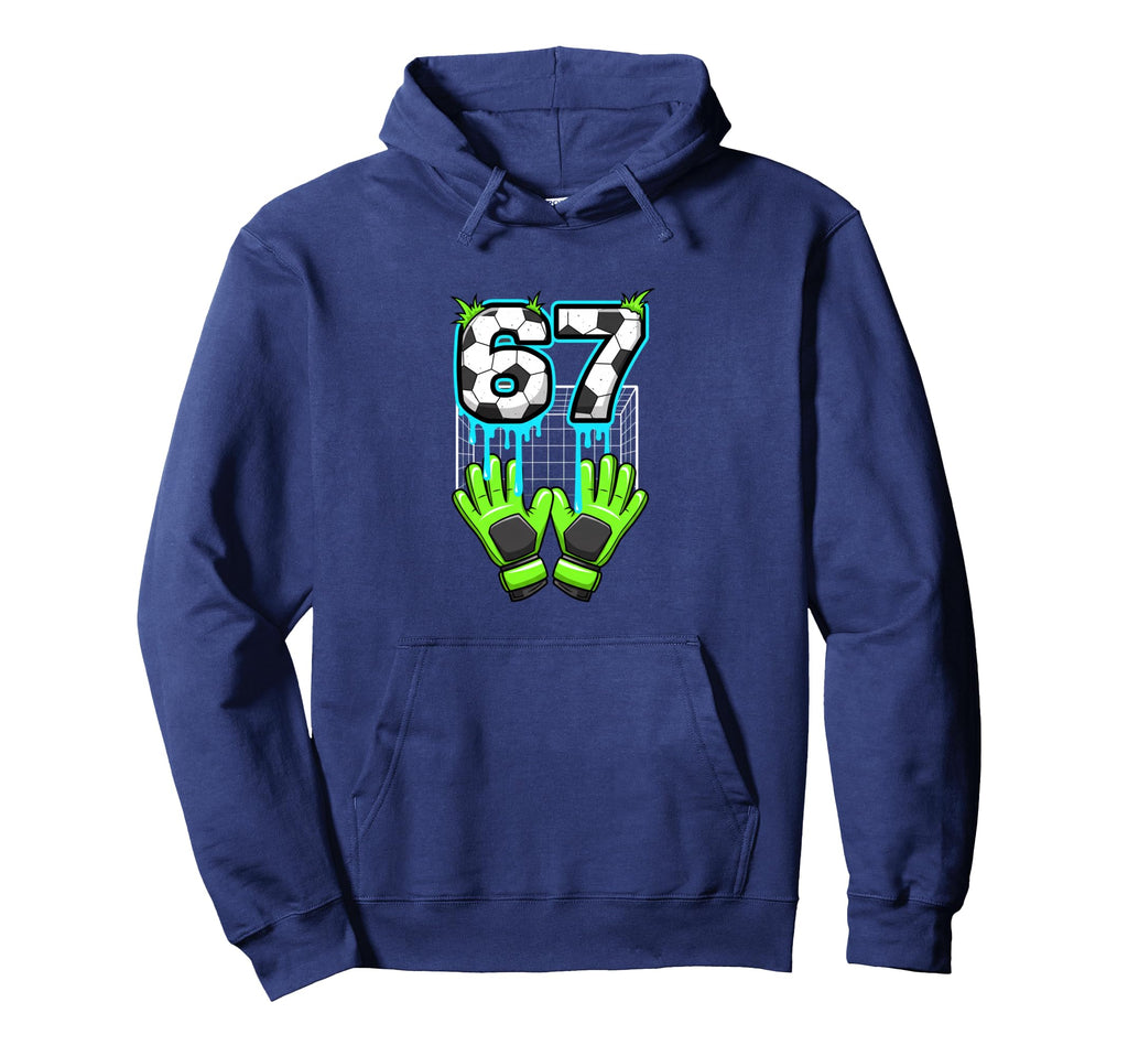 Thanksgiving 67 Six Seven Soccer Hoodie - Streetwear Style Men Women