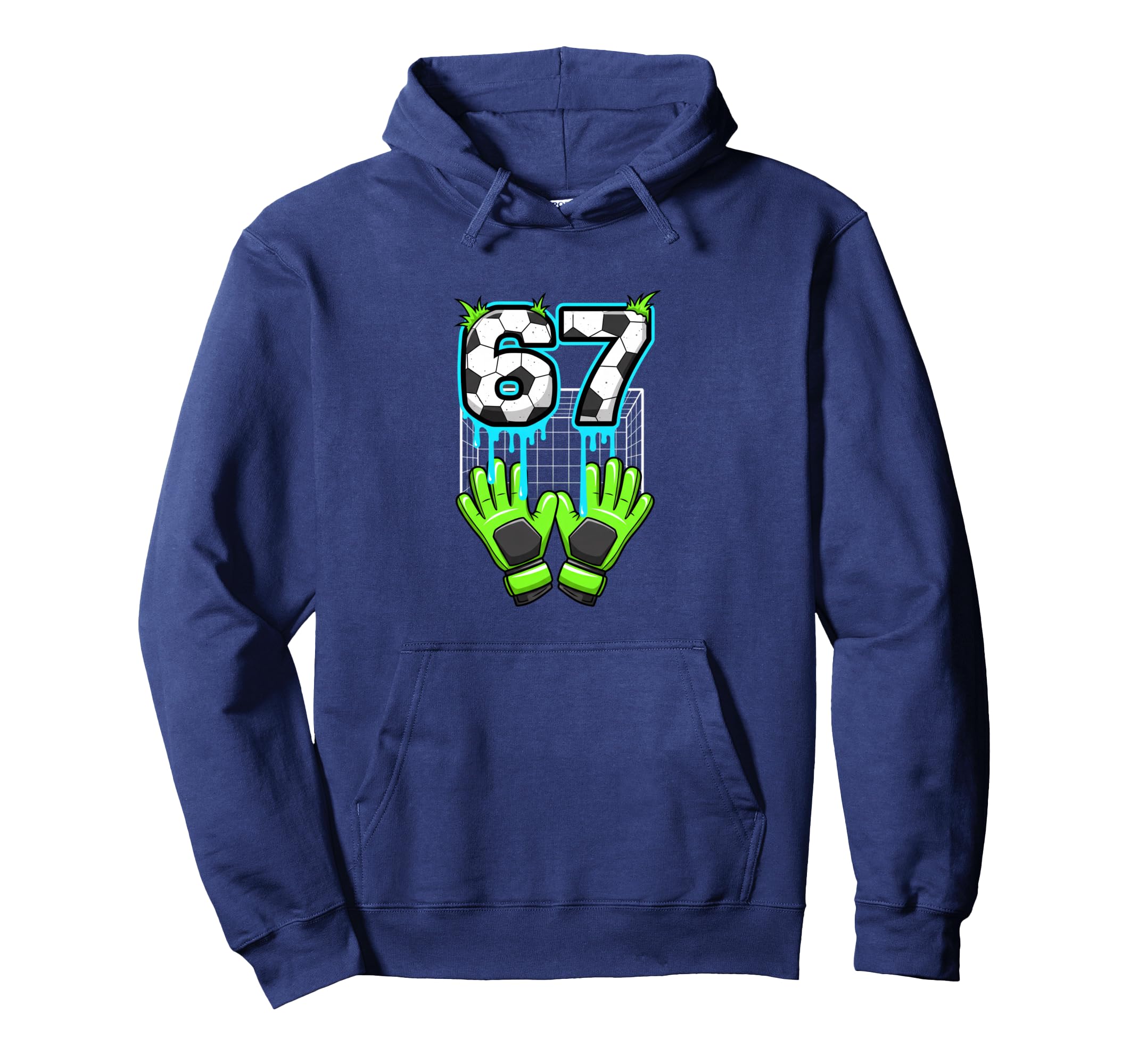 Thanksgiving 67 Six Seven Soccer Hoodie - Streetwear Style Men Women